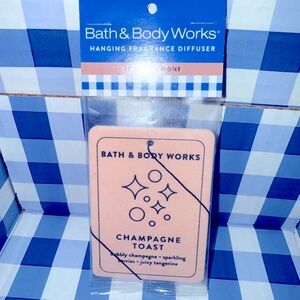Champagne toast hanging fragrance diffuser